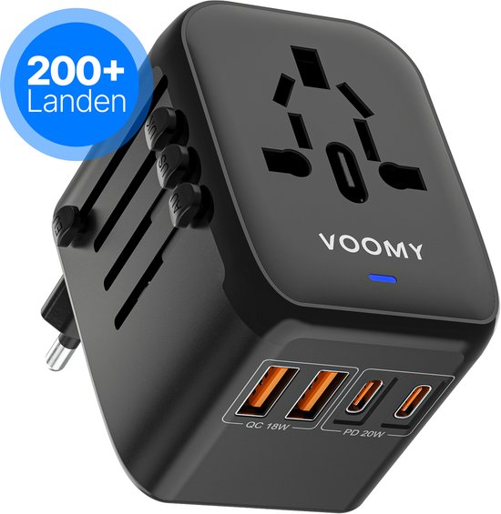 Voomy Universele Wereldstekker