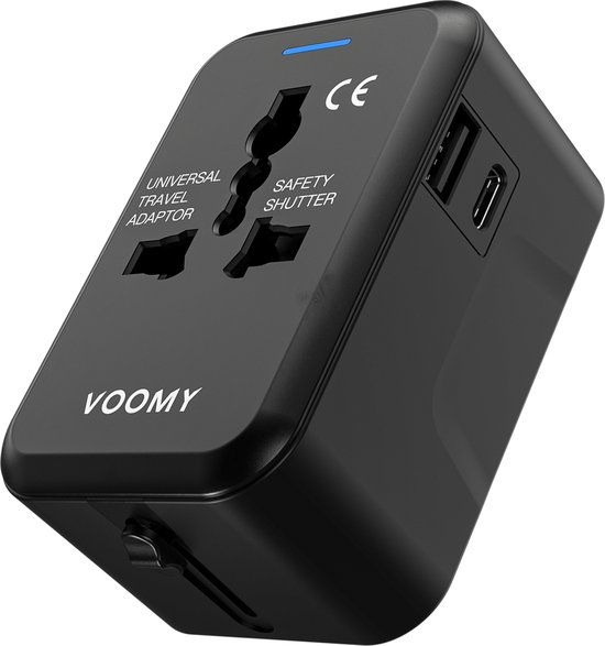 Voomy Universele Wereldstekker 20W
